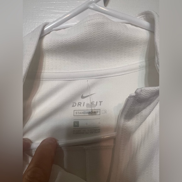 Nike White Full-Zip Jacket - Picture 4 of 4